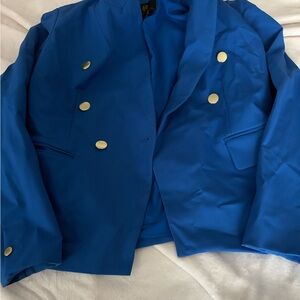 House of Harlow 1960 Vibrant Blue Blazer